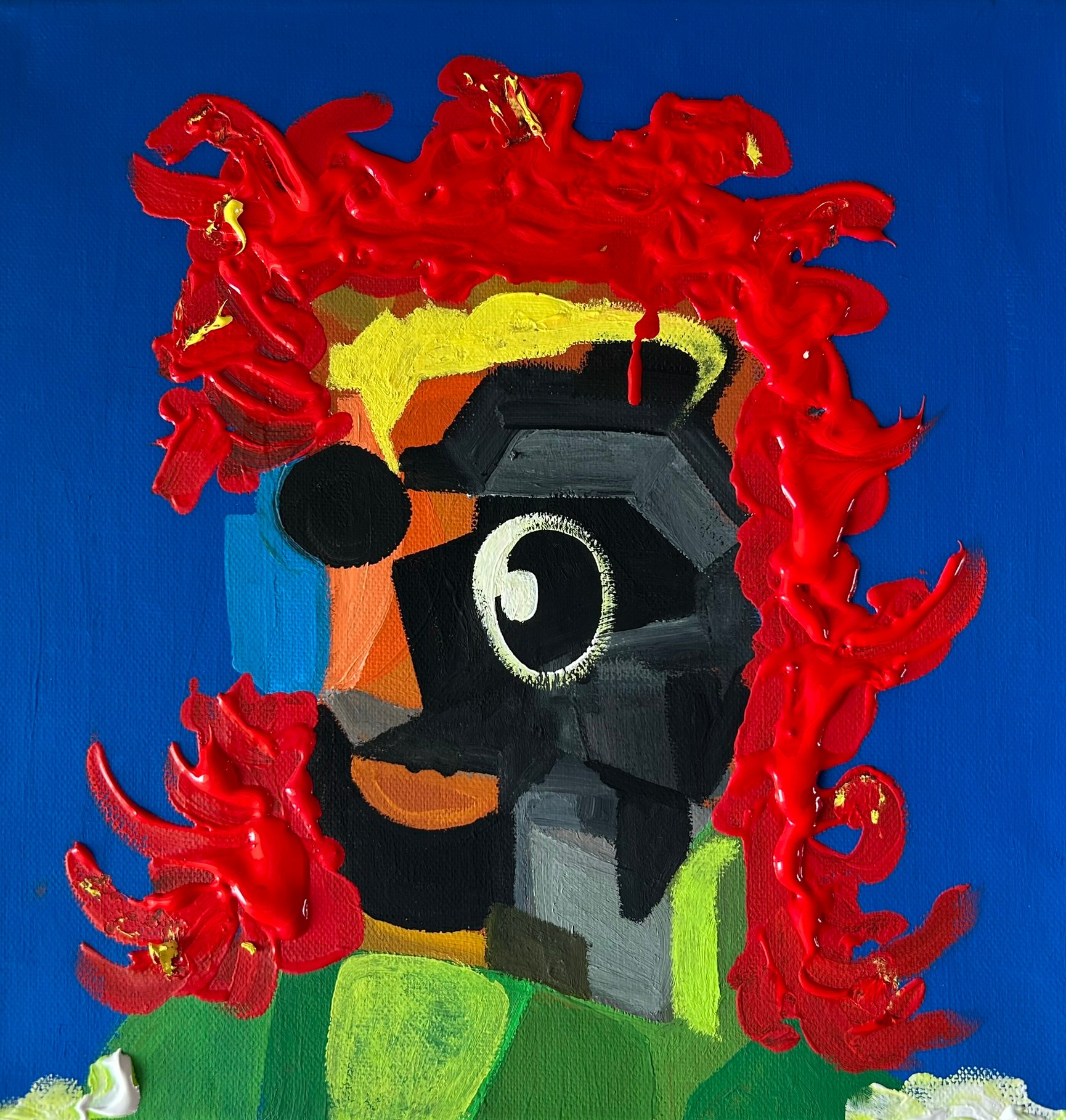 a mechanical clown