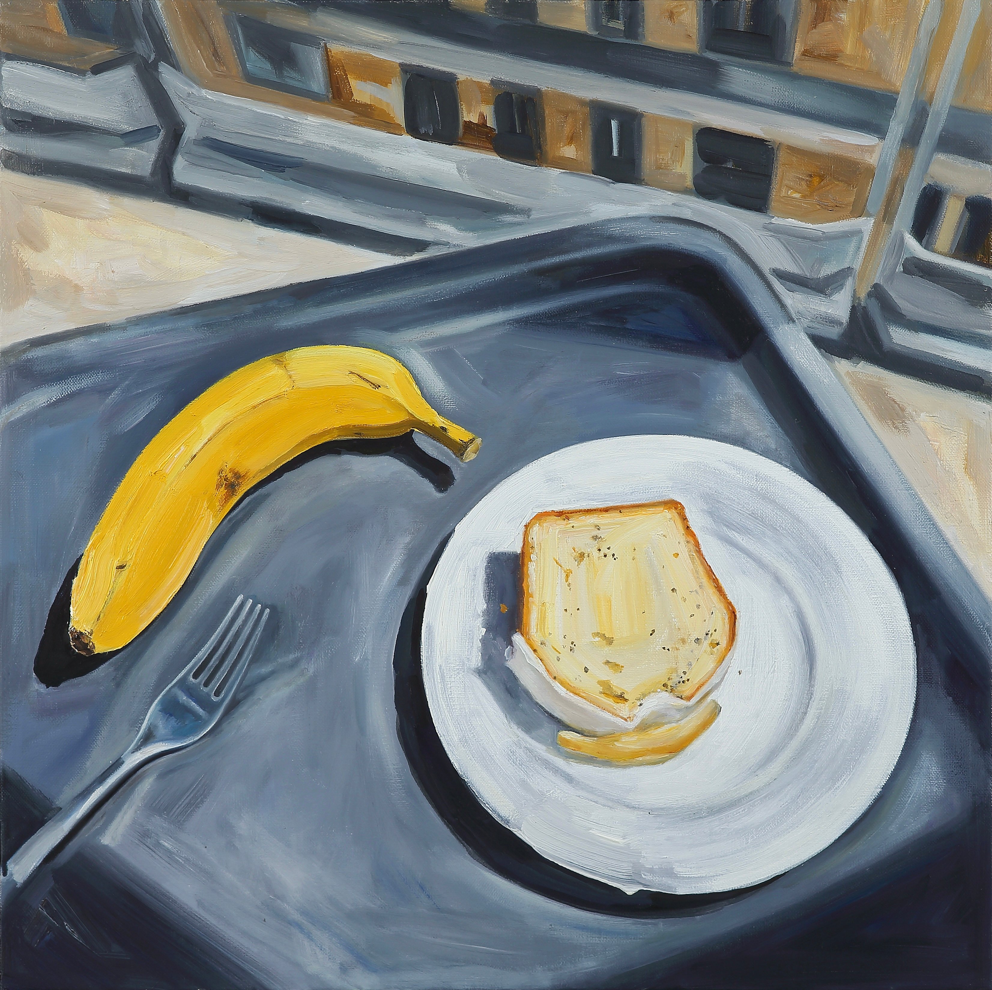 Banana and bread