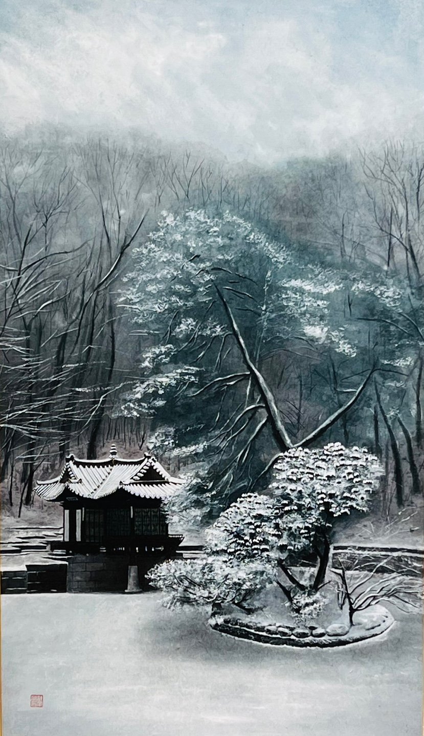 부용정의 겨울