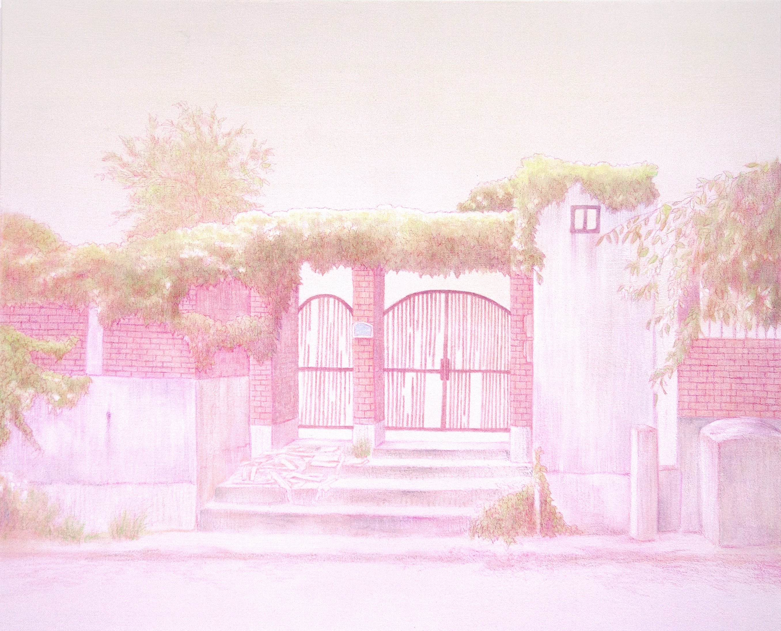 red brick house