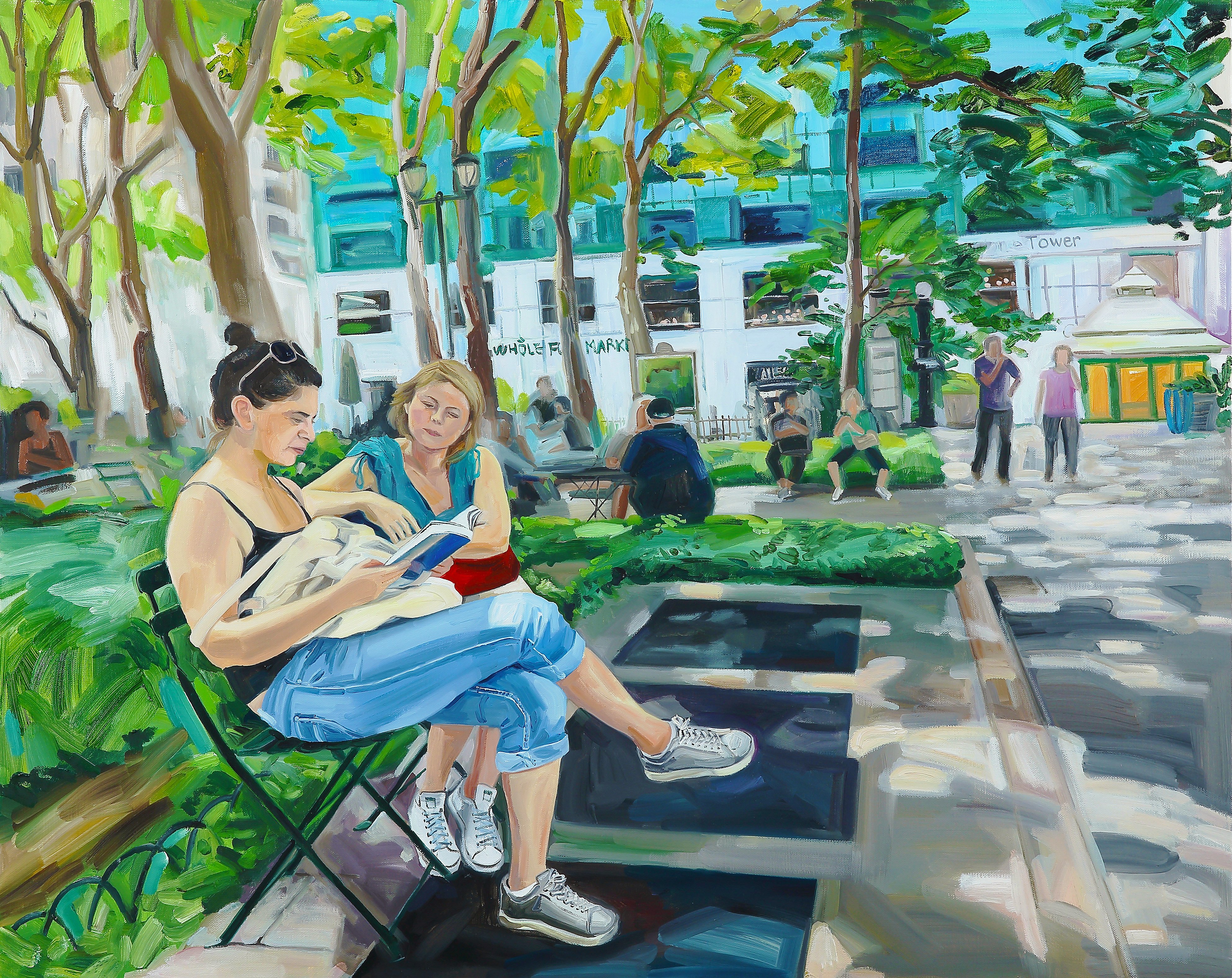 Rest in Bryant Park