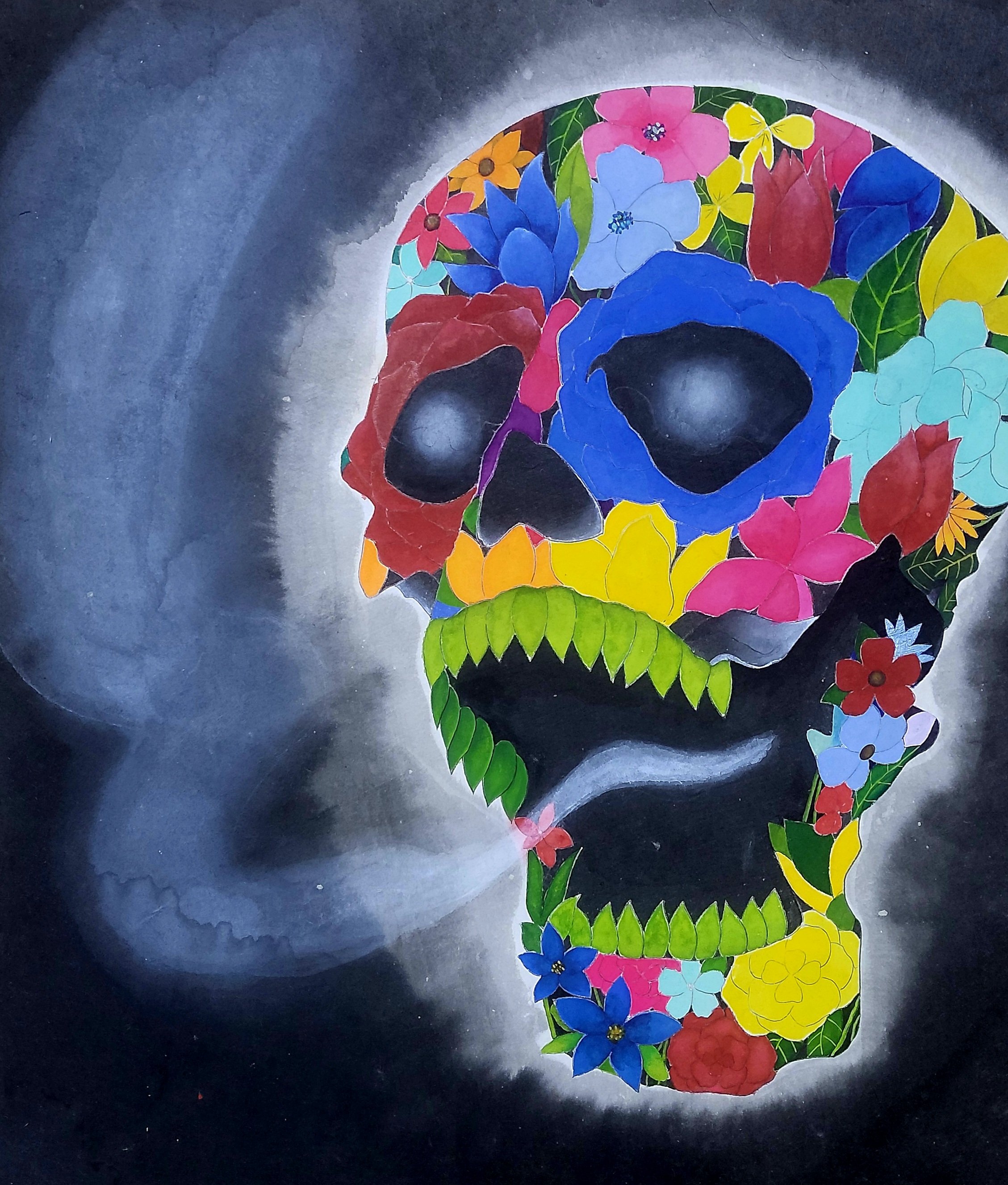 Beauty skull