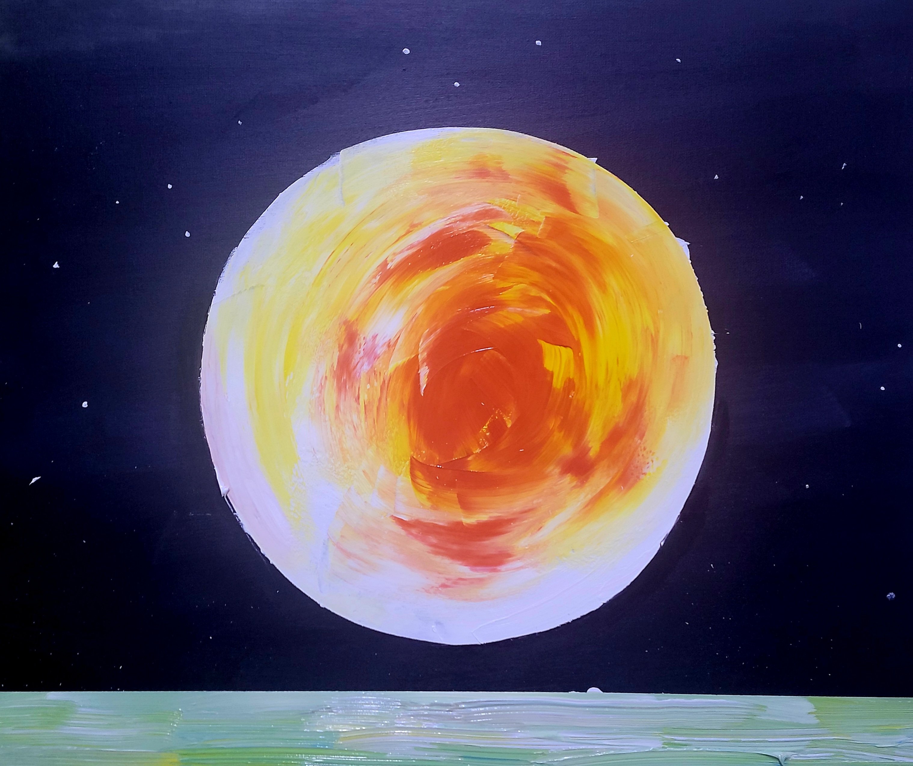 Red moon