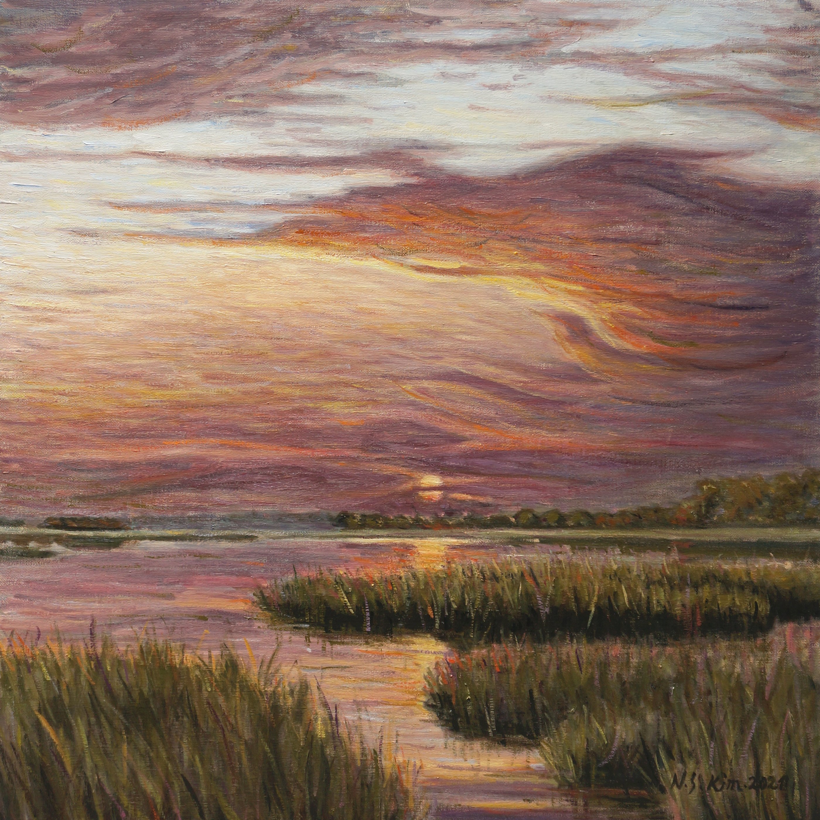 보랏빛 황혼: Purple Dusk -