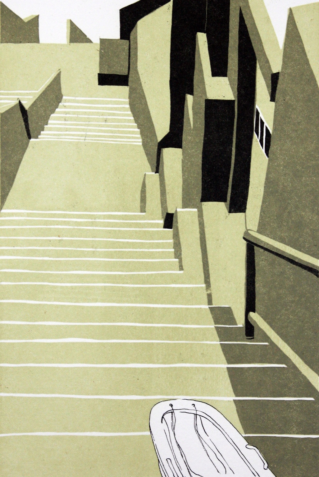 The necessaries of steep stairs