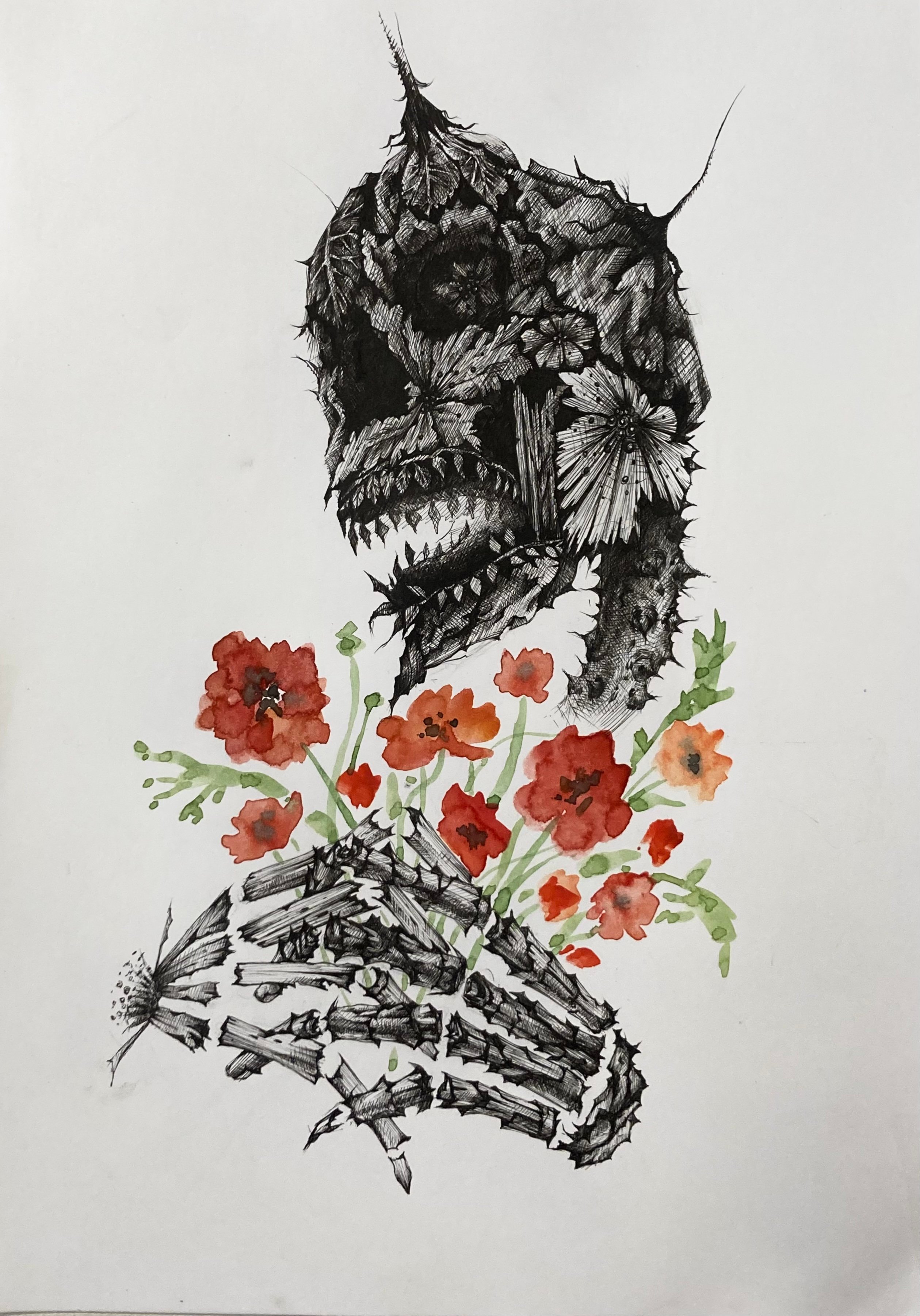 Dry flower